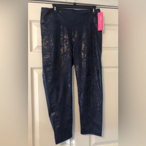 Lilly Pulitzer NWT True Navy leggings XL